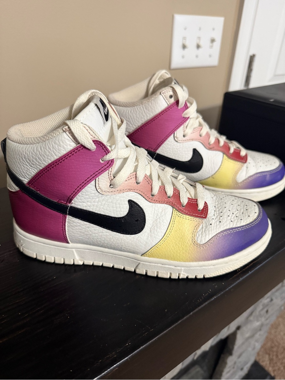 Nike Dunk High Multi-Color Gradient - Picture 2 of 9